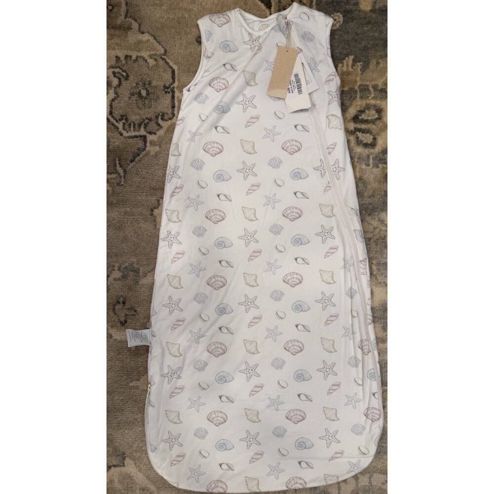Kaiya Angel Bamboo Sleep Sack 18 Months- 3T Cream Shells Rose NWT